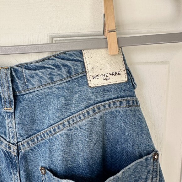 We The Free Old West Slouchy Jeans in Canyon Wash Size 28 - Picture 6 of 7